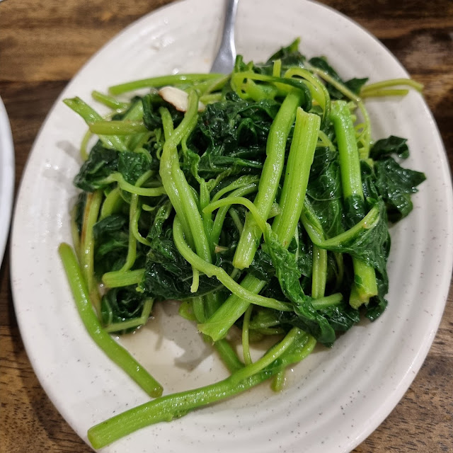 Garlic Sweet Potato Leaf