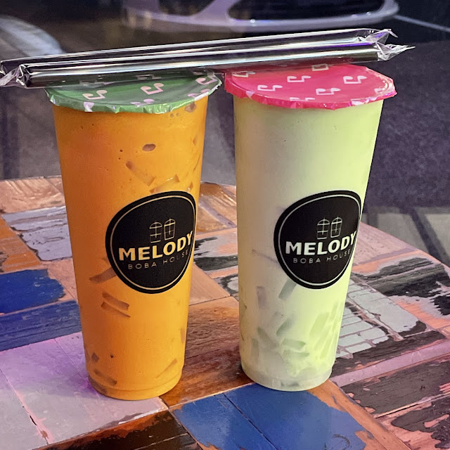 Thai Milk Tea & Honeydew Milk Tea