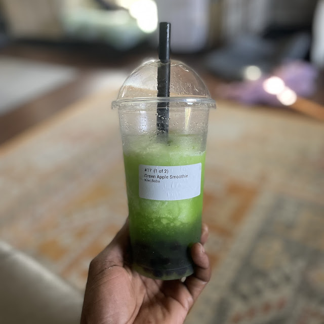 Kiwi Boba Smoothie