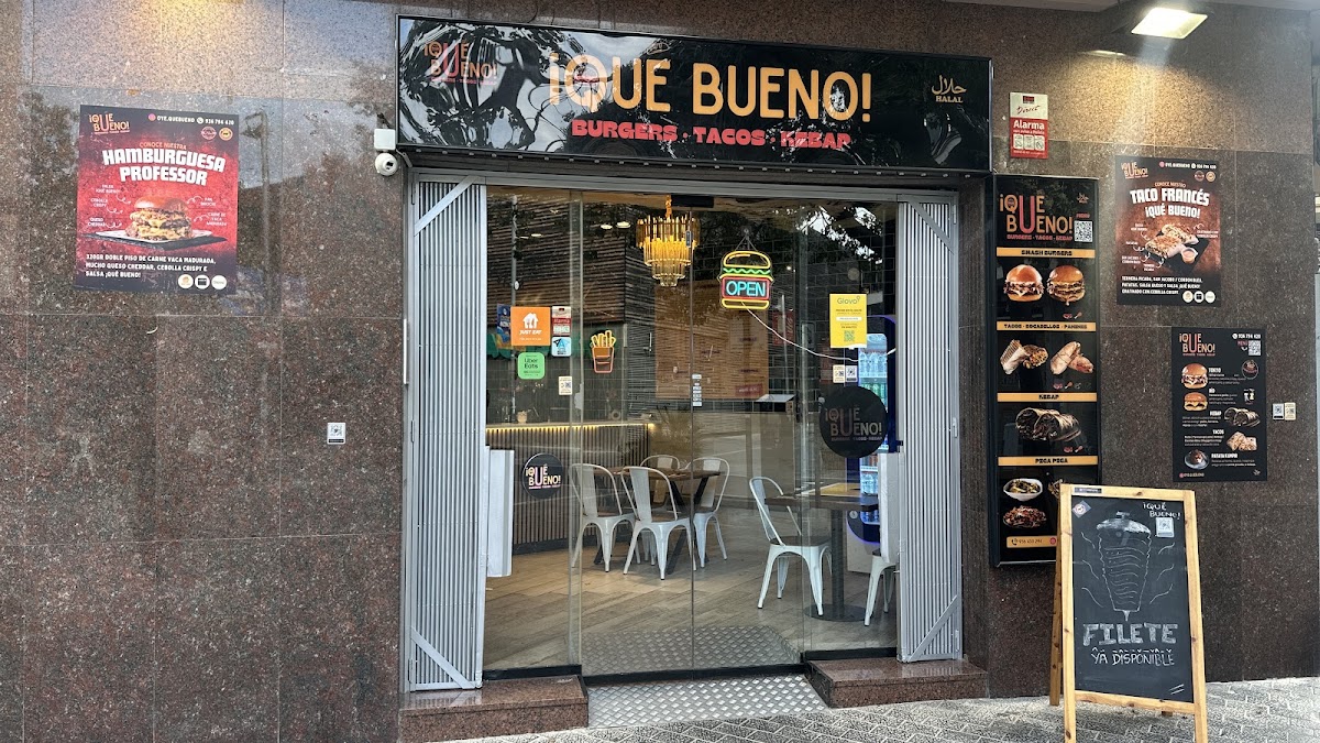 ¡Qué Bueno! Hamburguesas • Tacos • Kebap