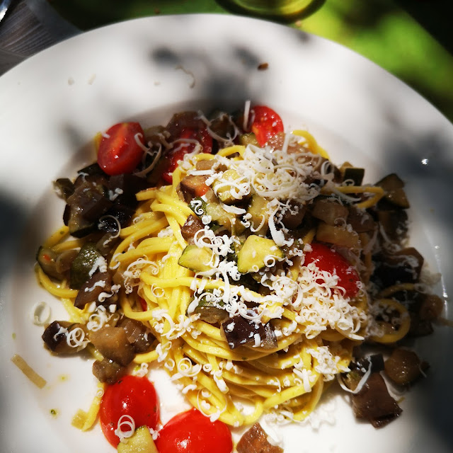 Pasta Con Verdure E Ricotta Affumicata
