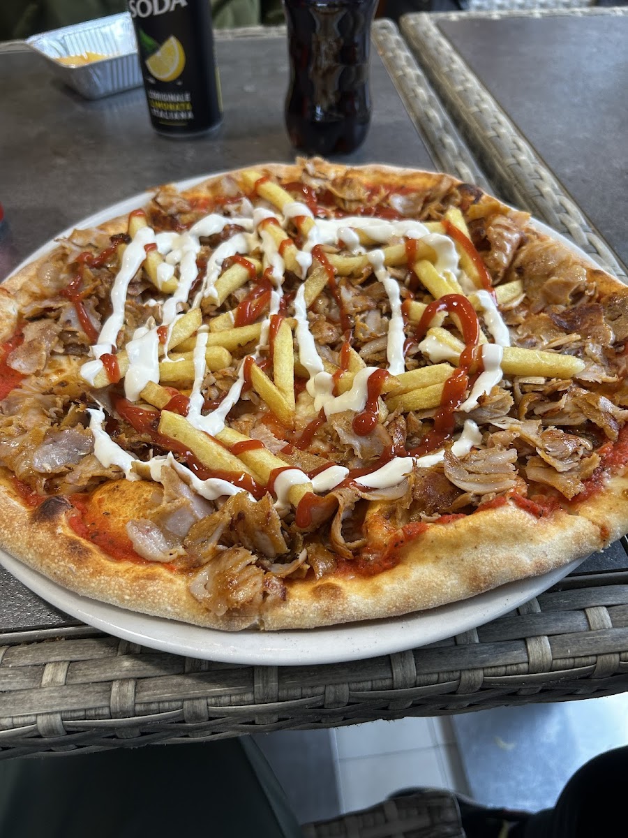 Turkish pizza kebab buttapietra