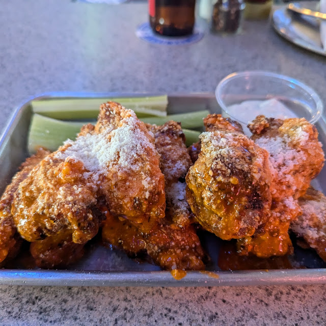Hot Garlic Parmesan Wings