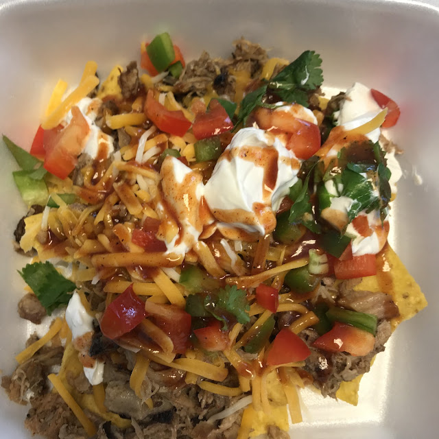 Loaded Pork Nachos