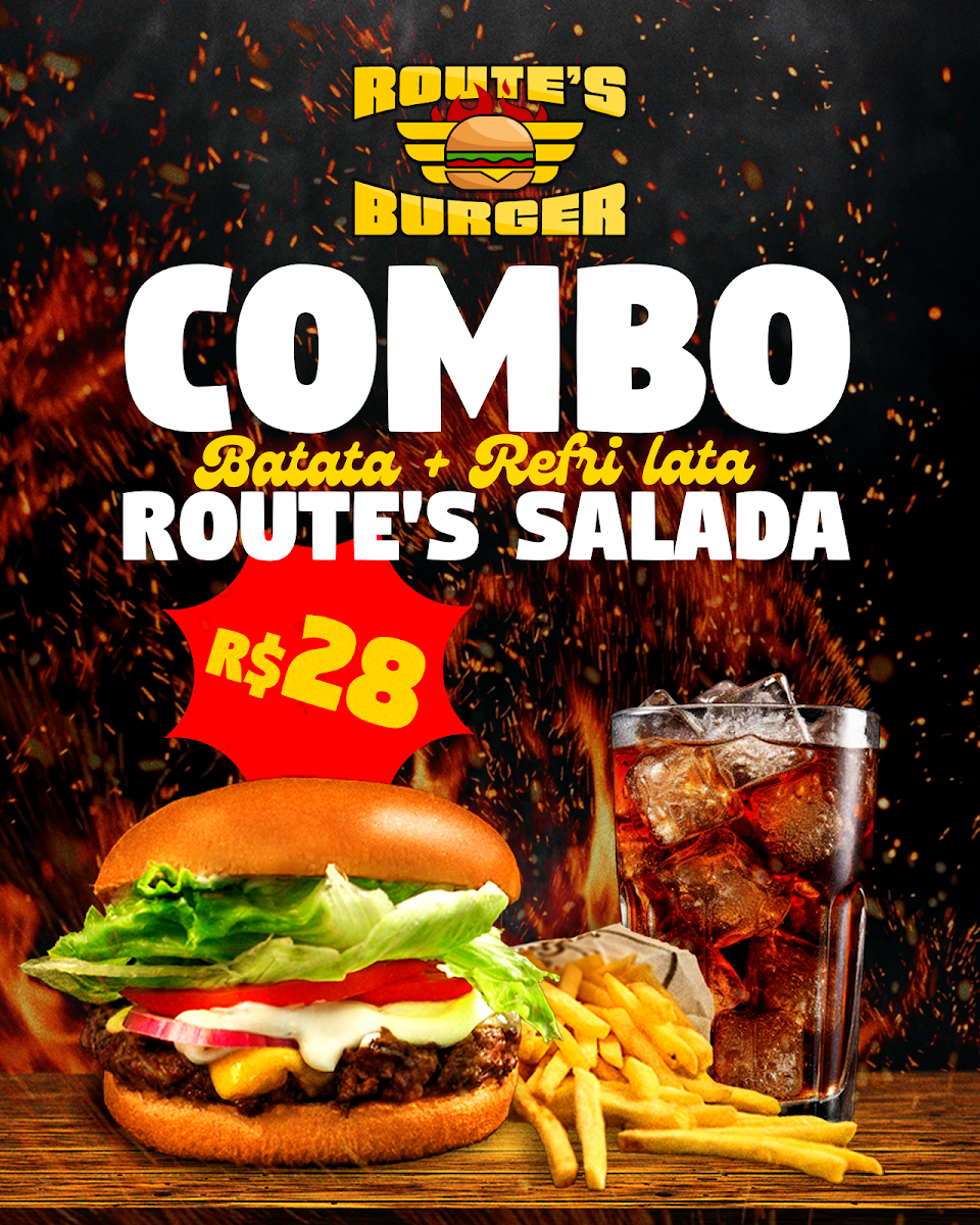 Route's burger