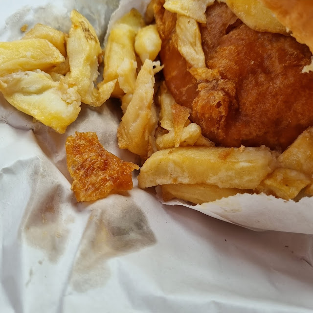Fish Cake and Chips