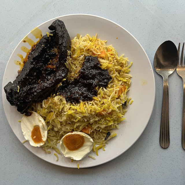 Nasi Briyani and Daging