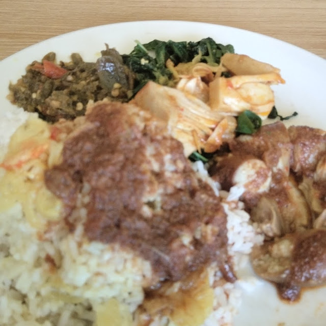Nasi Rendang Usus
