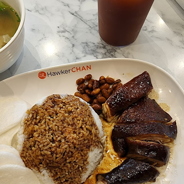 Soya Sauce Chicken Rice