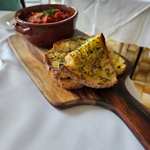 Meatballs Herb Garlic Bread