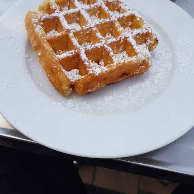 Belgische Waffeln Mit Apfelmus