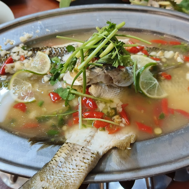 檸檬蒸魚