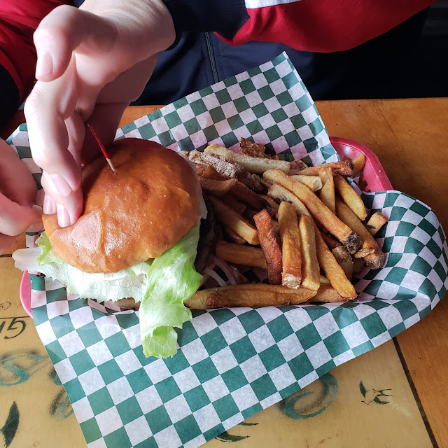 Burger and Fries
