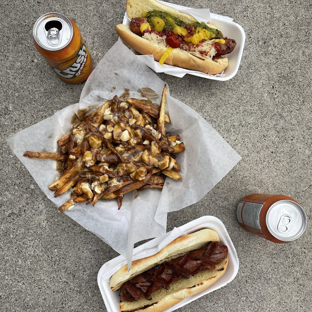 Sausage and Poutine