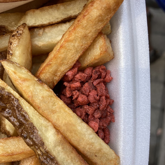 Frites Granulats Bacon