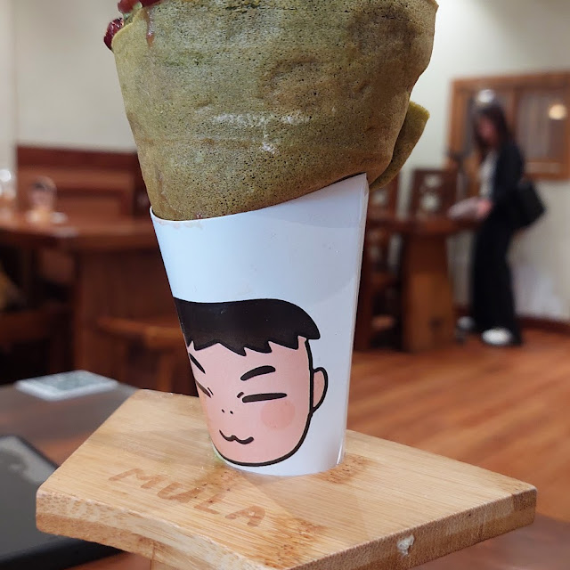 Pistachio Crepes
