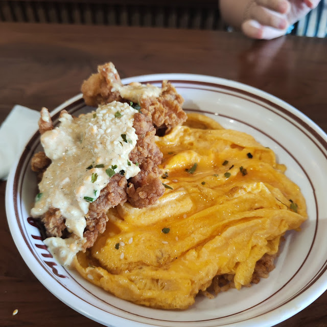 Chicken Nanban with Omelette