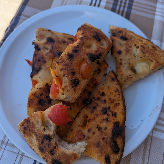 Focaccia Cotta Al Forno A Legna