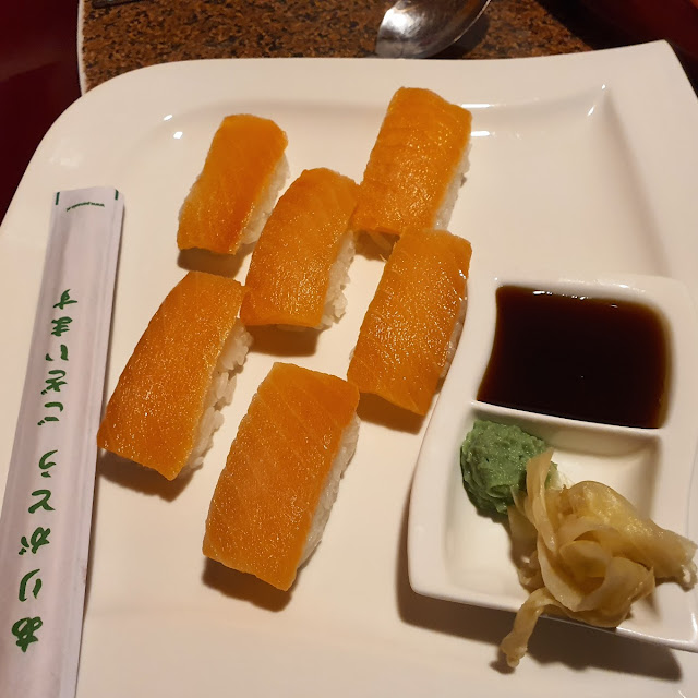 Sashimi Lachs