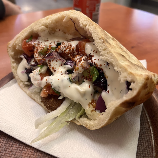 Drehspieß Im Fladenbrot