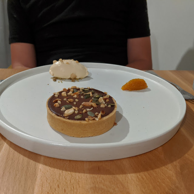 Tartelette Chocolat Caramel Glace Cacahuète
