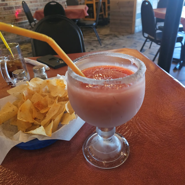 Frozen Strawberry Mango Margarita