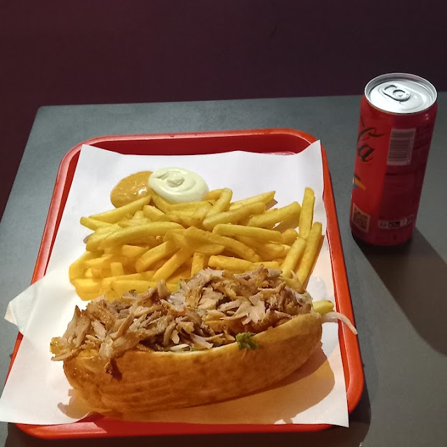 Sandwich Kebab Frites