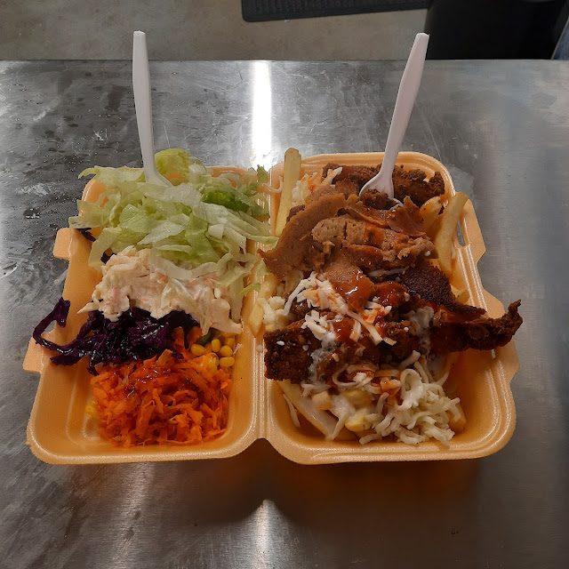 Chicken Goujon Doner Kebab