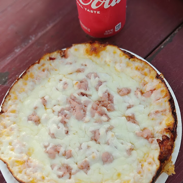 Pizza Cubana de Jamón Y Queso