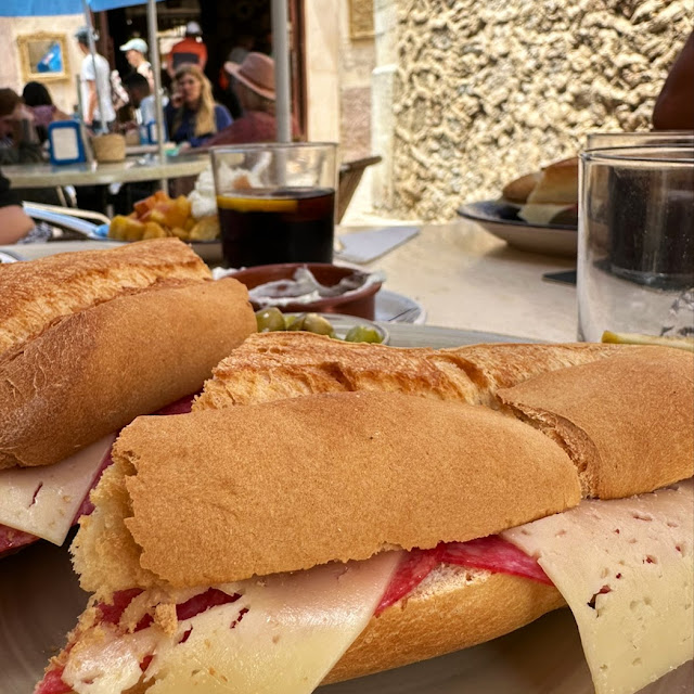 Bocadillo Salami Käse