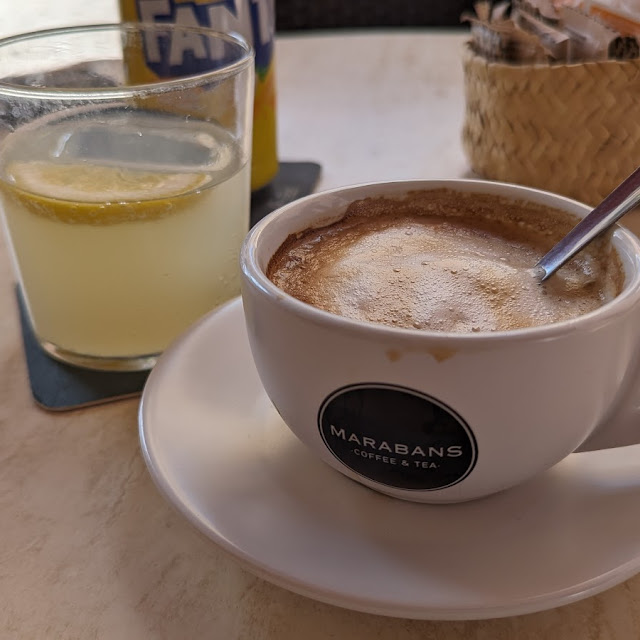 Café Con Leche Und Fanta Lemon