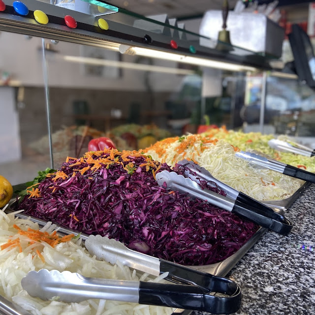 Frischer Weisskohl Und Rotkohl