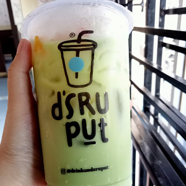 Green Tea Toping Rainbow Jelly