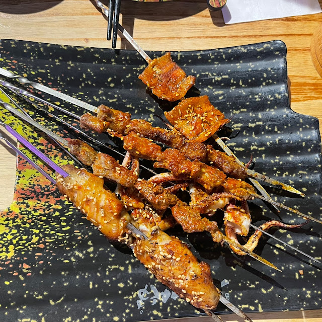 酱油牛肉串