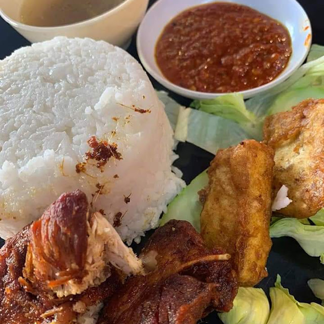 Nasi Ayam Penyet