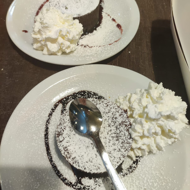 Dolce Soufflé Con Cioccolato