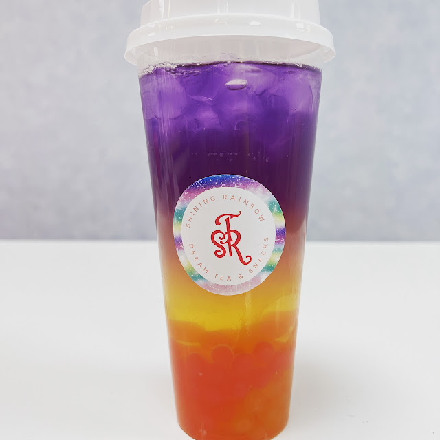Honeydew Galaxy Boba Drink
