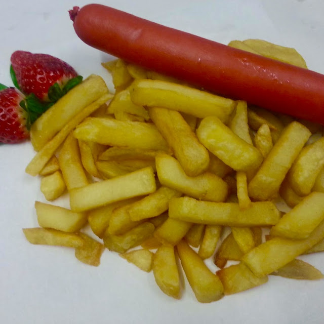 Saveloy & Chips