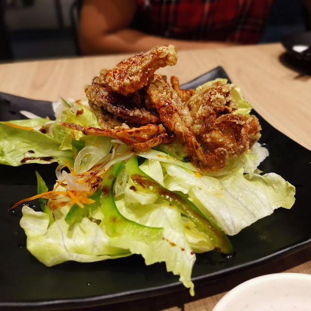 Soft Shell Crab Salad