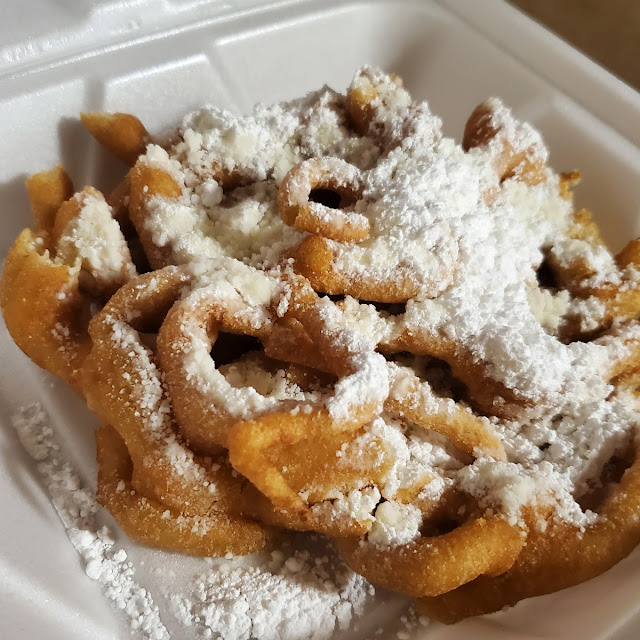 Funnel Cake with Ice Cream for an Additional Charge