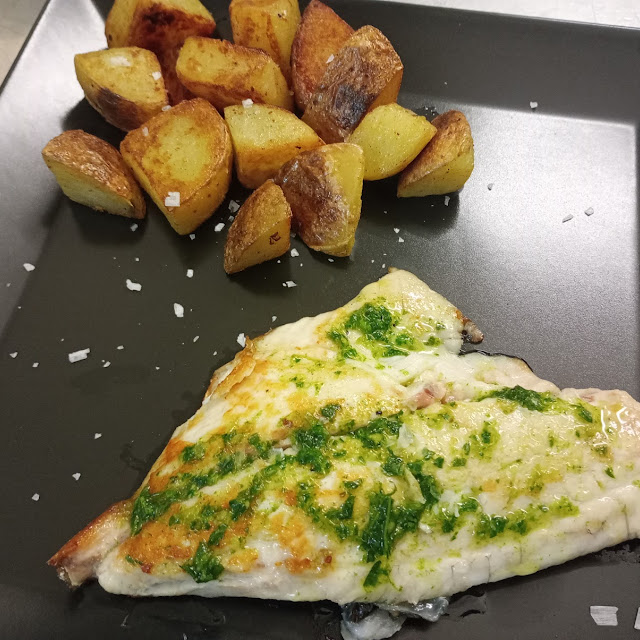 Filetto Di Orata Con Patate A Rosto