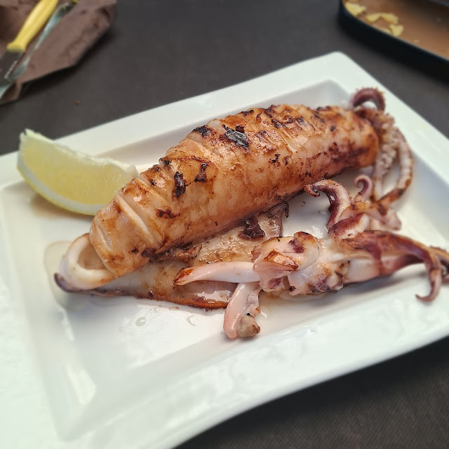 Calamar A la Plancha