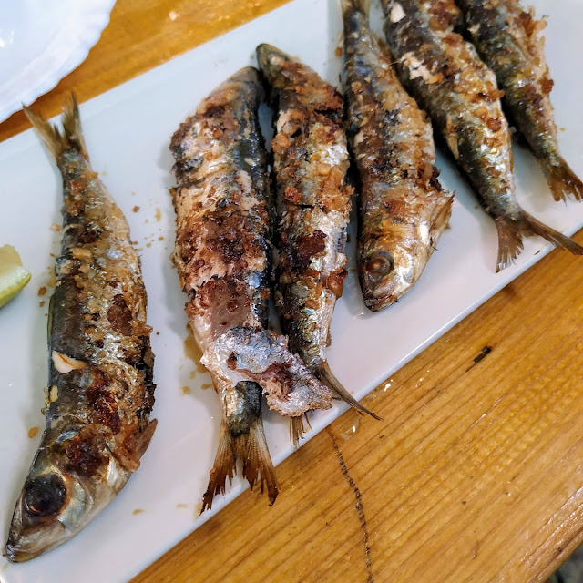 Sardinas A la Plancha