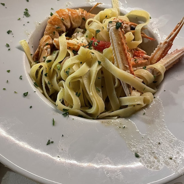 Tagliatelle With Scampis