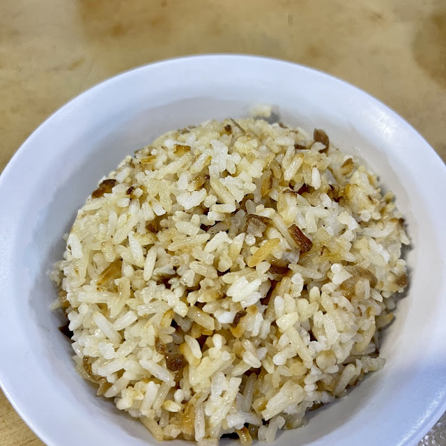 葱油饭 shallot oil rice