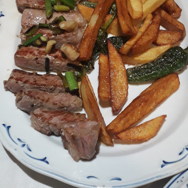Solomillo Con Guarnición