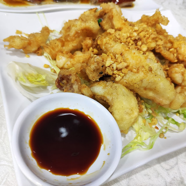Deep Fried Oyster Squid With