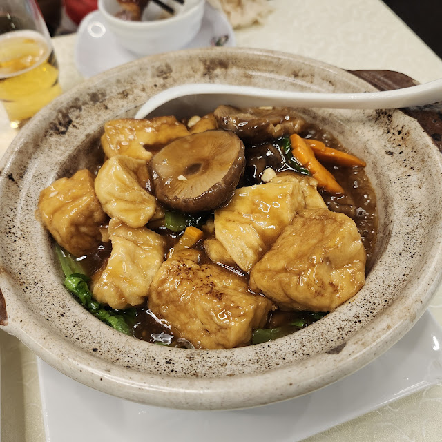 Braised Tofu in Hot Pot
