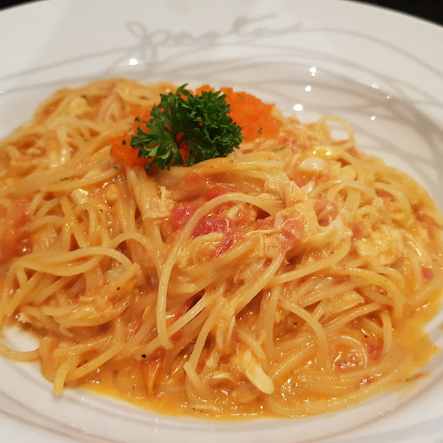 สปาเก็ตตี้ซอสไข่กุ้ง