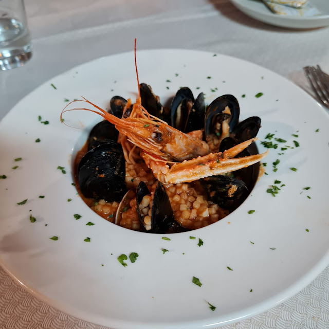 Ricetto Verde Agli Scampi E Tartufo